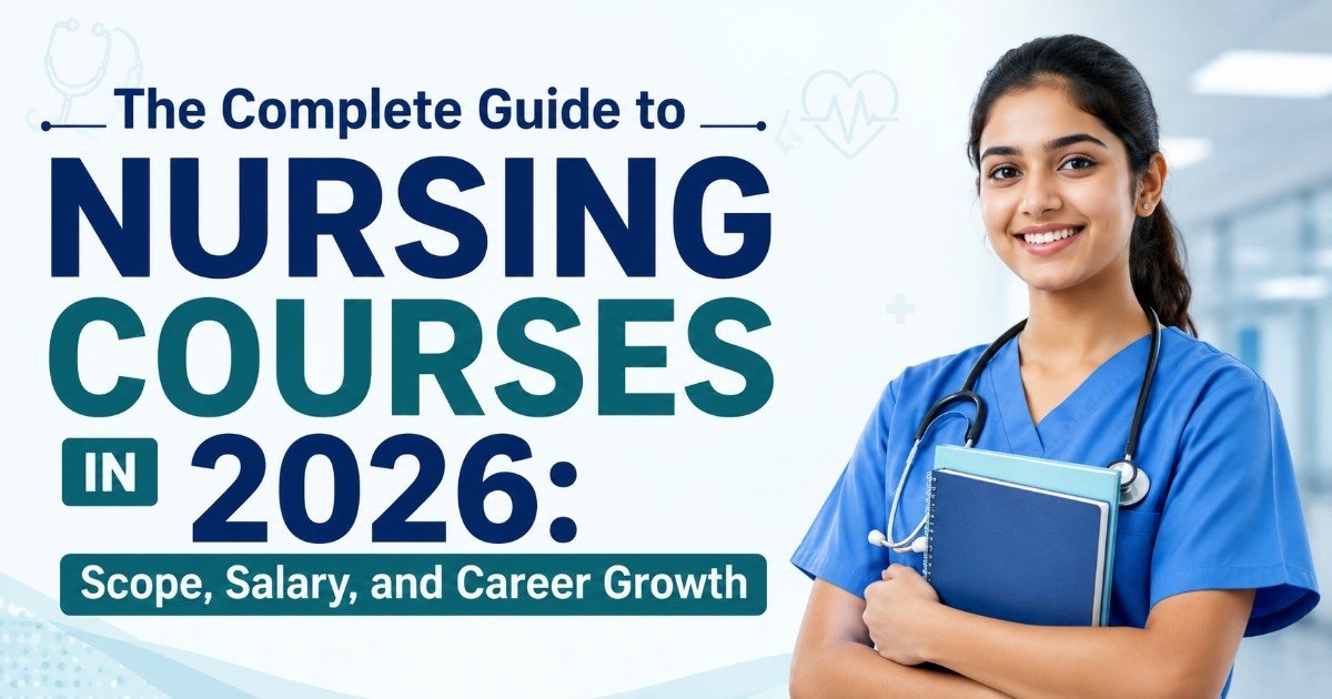 The Complete Guide to Nursing Courses in 2026: Scope, Salary, and Career Growth